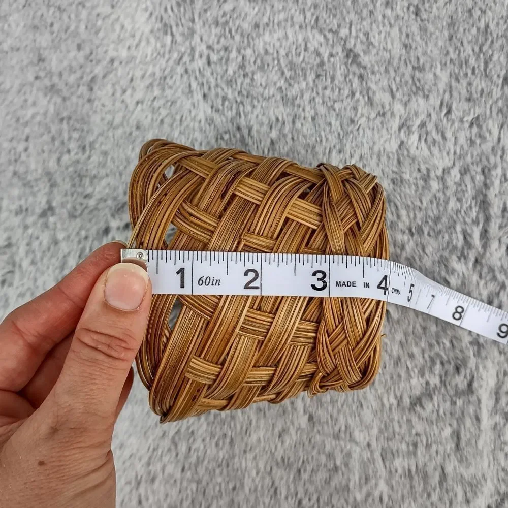 Cottagecore Decorative Wicker Basket‎ Set of 3